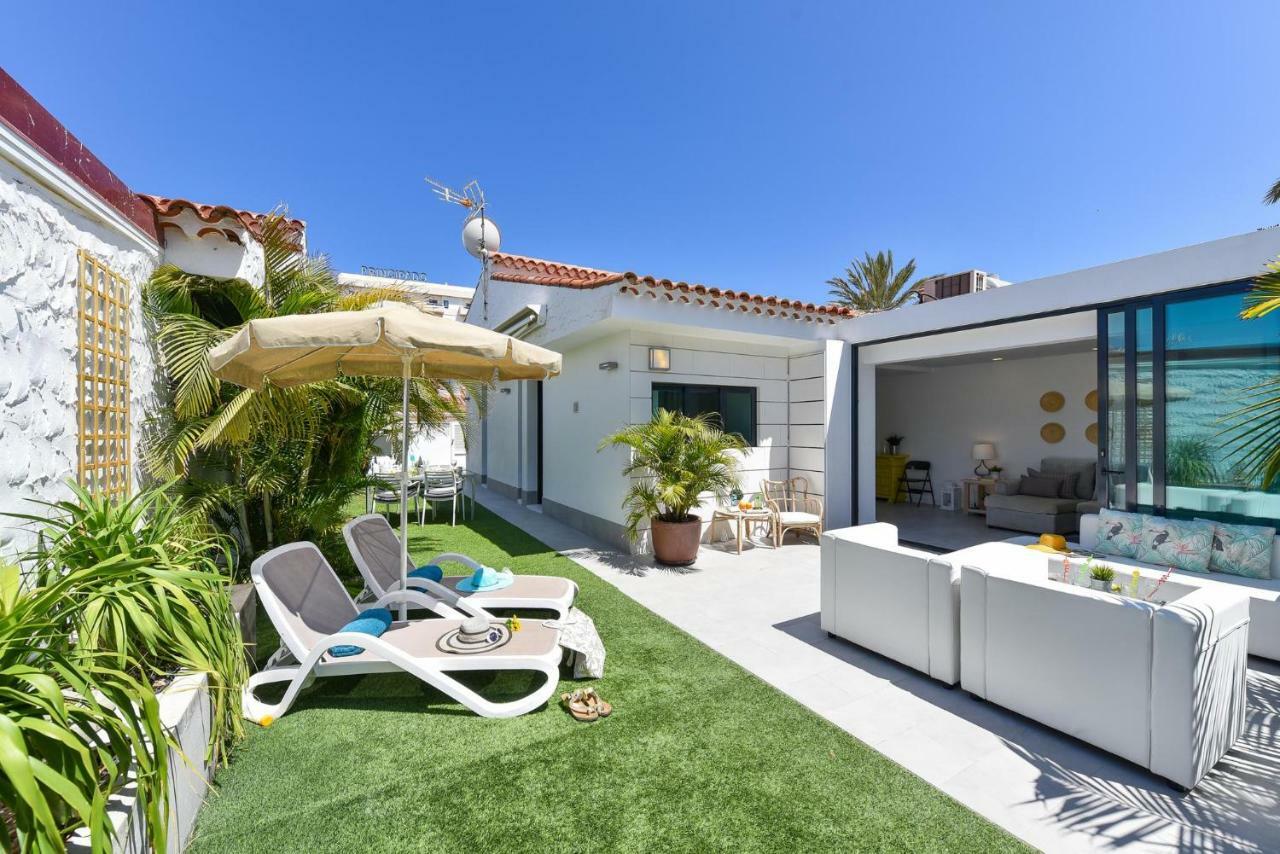 Cozy Bungalow For 6 In Playa Del Ingles Gd04 By Villagrancanaria מראה חיצוני תמונה